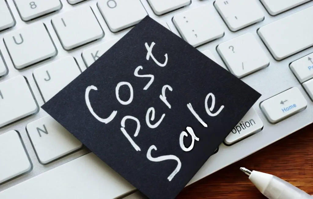 Cost per sale concept illustrating how buying friction and poor conversion can increase customer acquisition costs.