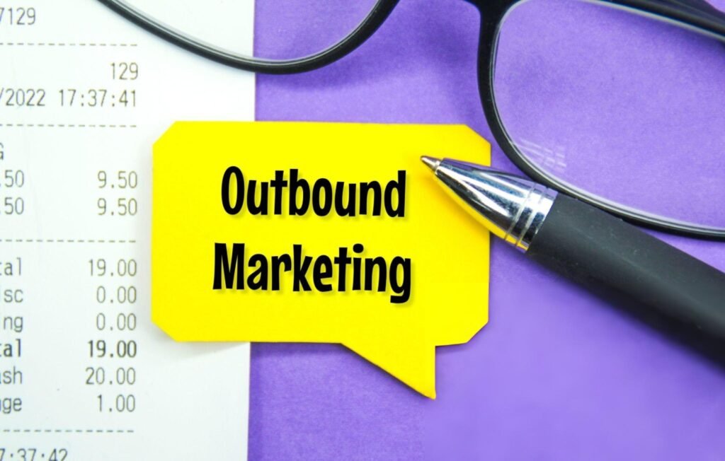 Outbound marketing techniques including cold outreach, email campaigns, and direct communication to generate qualified business leads.